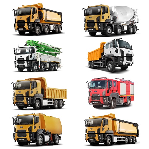 Gama de camioane de construcții Ford Trucks – echilibru între capacitatea de încărcare și eficiența consumului
