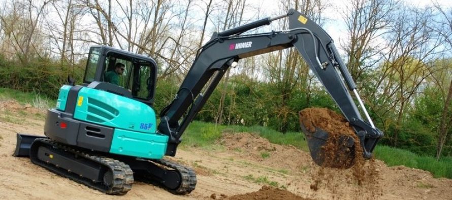 Ihimer aduce la Bauma un nou excavator zero tail-swing
