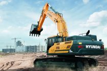 Un nou excavator pe şenile de la Hyundai: HX480 L de 49,5 t