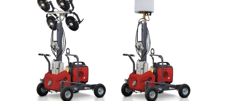 New Chicago Pneumatic LED light towers with integrated generator