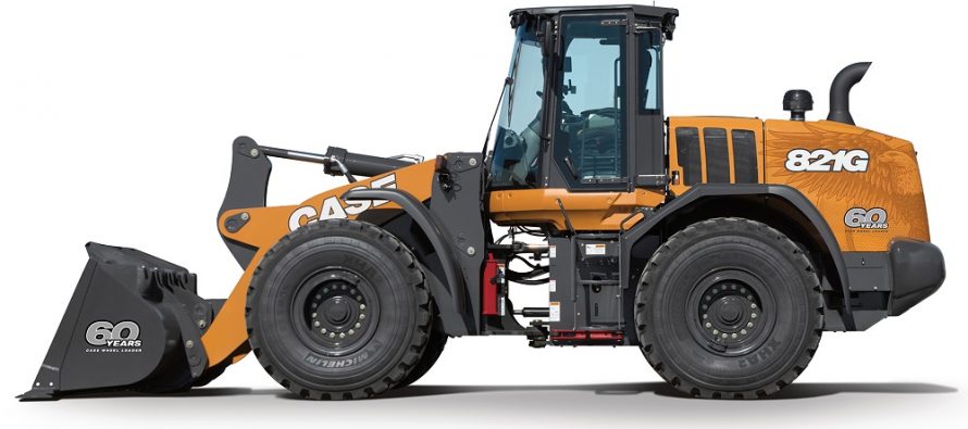 Case celebrates 60 years of wheel loader manufacturing in 2018