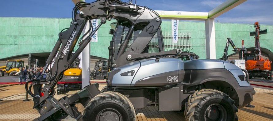 Dana collaborates with Mecalac to provide e-Drivetrain for world’s first electric compact wheeled excavator
