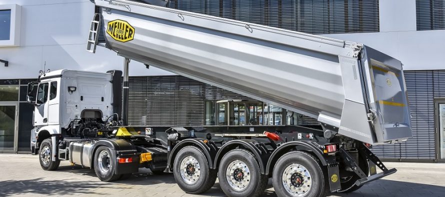 Meiller tipping semi-trailer innovations for every weight class at the IAA 2018