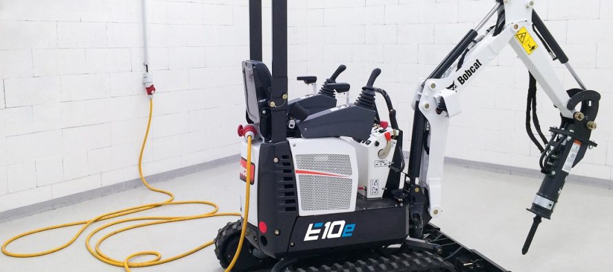 Bobcat va lansa primul miniexcavator electric de 1 t