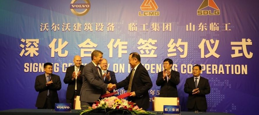 Volvo CE and SDLG take next step in China