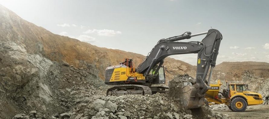 Volvo EC950F 90-tonne crawler excavator now available worldwide
