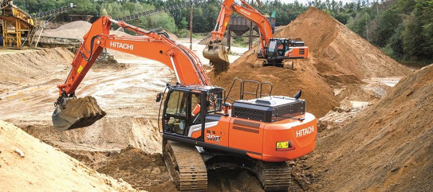 Hitachi a lansat gama de excavatoare Zaxis-7 de clasă medie