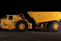 Noul Cat AD63 este cel mai mare camion subteran din linia de produse Caterpillar