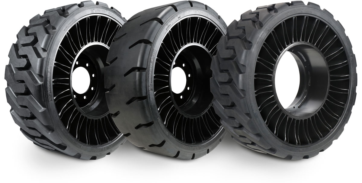 Marco Polo Cocoş Soldat  The Michelin X Tweel airless radial tire family - M. EQUIPMENT |  Construction, Mining, Forestry