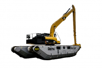 REMU a lansat noul tren de rulare ponton Big Float E35, cel mai mare model fabricat vreodată de companie