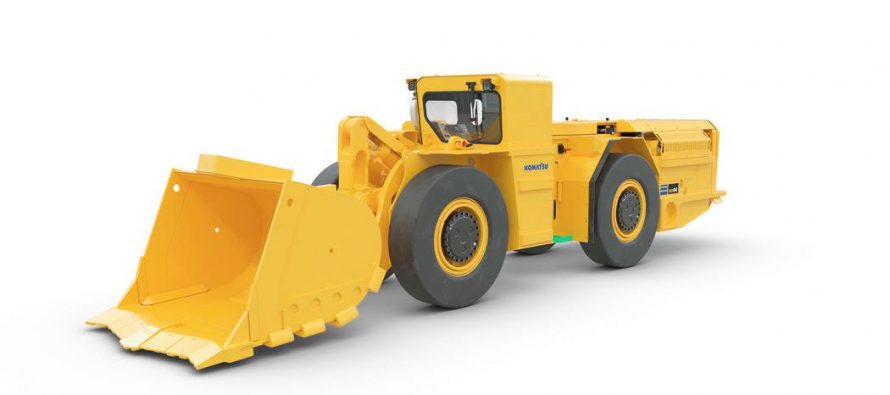 Komatsu Mining introduce noi încărcătoare subterane (LHD), reproiectate, pentru exploatare în rocă dură