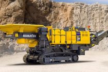 Komatsu Europe introduces the new BR380JG-3 mobile jaw crusher