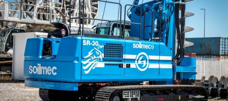 Soilmec introduce noua instalație de foraj rotativ SR-30 Eagle