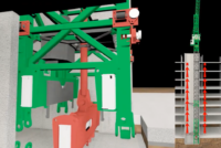 JASO prezintă sistemul Lift Shaft pentru macarale turn în construcția de zgârie-nori