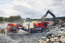 Robust and reliable mobile solution with Sandvik UJ440i jaw crusher
