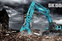 Kobelco lansează în Europa noua generație de excavatoare pentru demolări