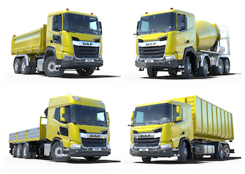 DAF a prezentat la Bauma 2022 noua generație de camioane pentru construcții