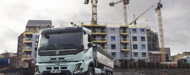 Volvo oferă camioane electrice specializate pentru construcții