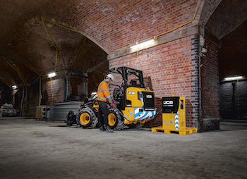 JCB launches zero emission 403E compact electric loader - M. Equipment ...