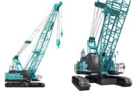 Kobelco launched 3 new crawler cranes: CKE900G-4, CKE1350G-4 and CKE2500G-4