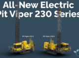 Seria Pit Viper 230 de la Epiroc are două noi foreze acționate electric